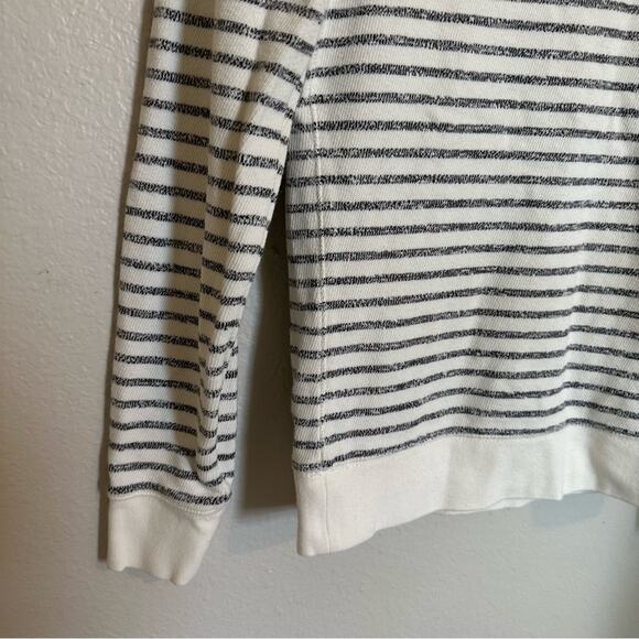 L.L Bean Signature | Size XS Knit Half Zip Pullover Stripes Preppy Long Sleeve - Picture 4 of 10